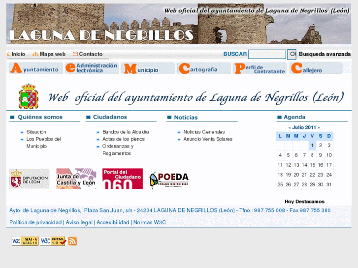 www.aytolagunadenegrillos.es