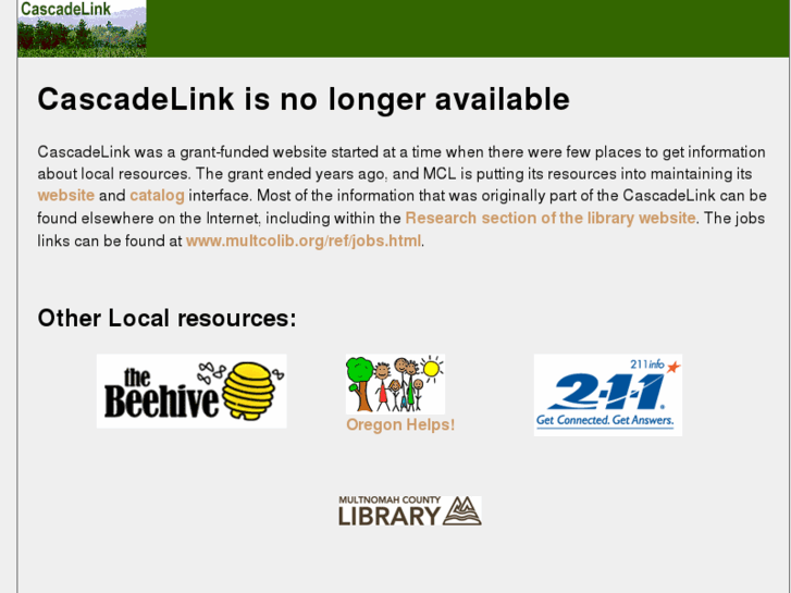 www.cascadelink.org