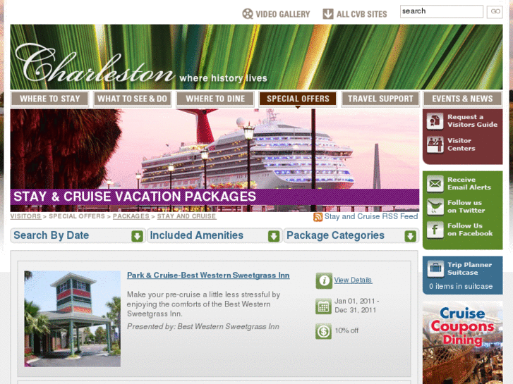 www.charlestoncruisepackage.com