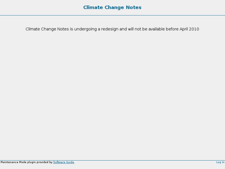 www.climatechangenotes.com