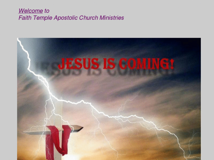 www.faithtempleapostolicchurch.org