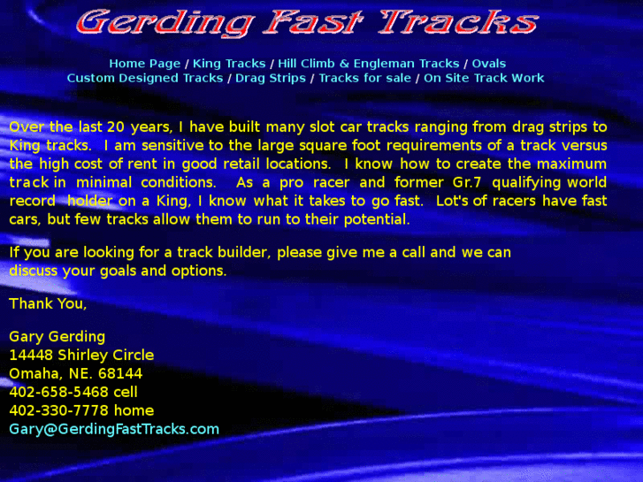 www.gerdingfasttracks.com