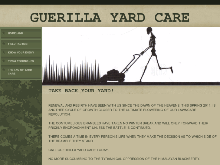 www.guerillayardcare.com