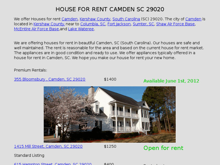 www.houseforrentcamdensc29020.com