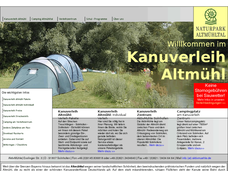 www.kanuverleih-altmuehl.de