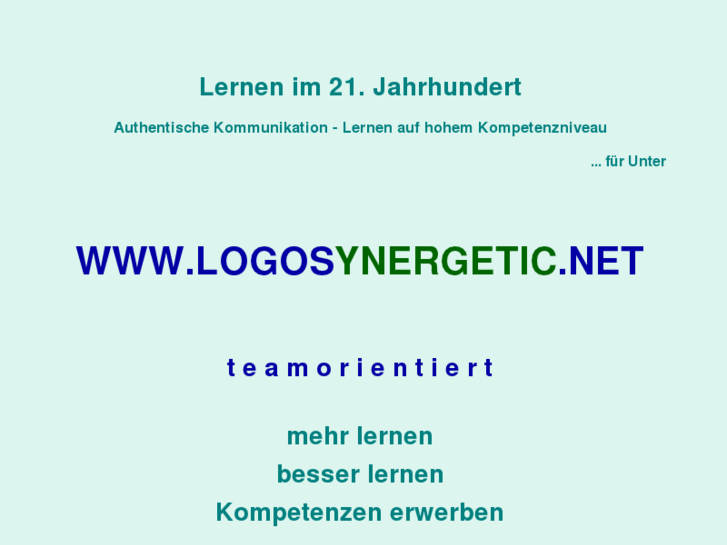 www.logosynergetic.net