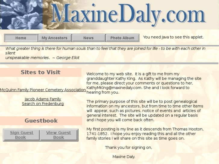 www.maxinedaly.com