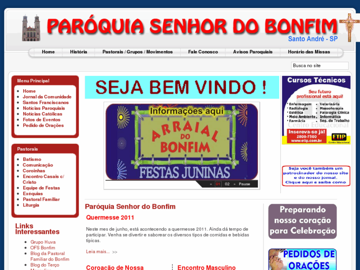 www.paroquiasenhordobonfim.net