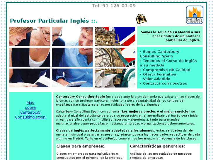 www.profesorparticularingles.es