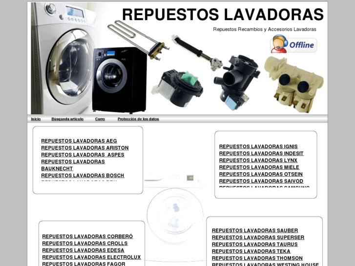 www.repuestoslavadoras.es