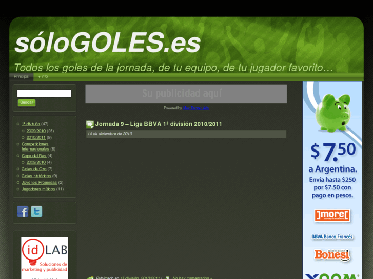 www.sologoles.es