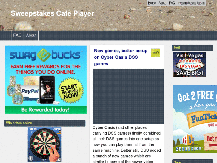 www.sweepstakescafeplayer.com