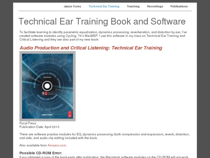 www.technicaleartraining.com