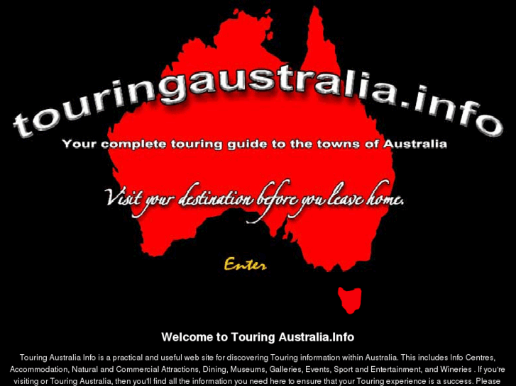 www.touringaustralia.info