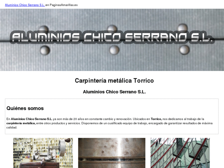 www.aluminioschicoserrano.com