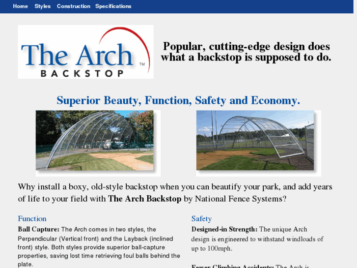 www.archbackstops.com