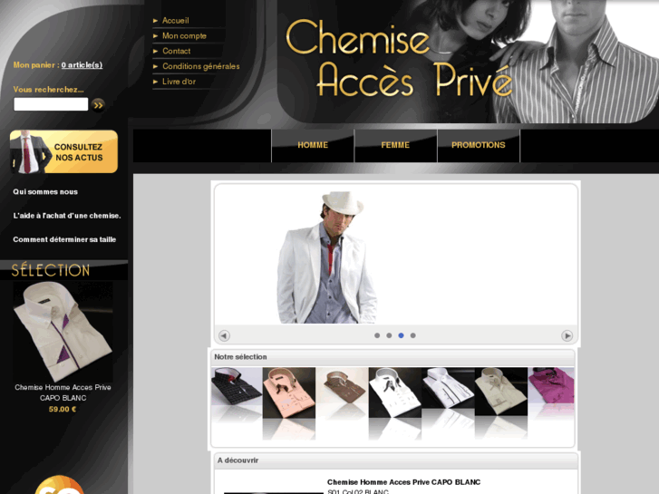 www.chemiseaccesprive.com