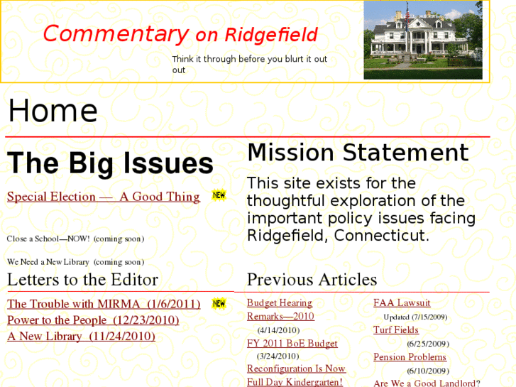 www.commentaryonridgefield.org