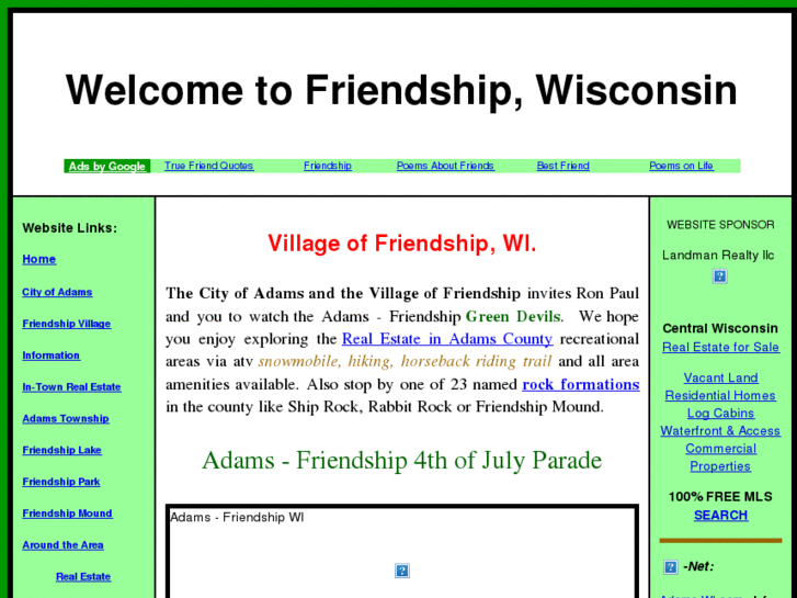 www.friendship-wi.com