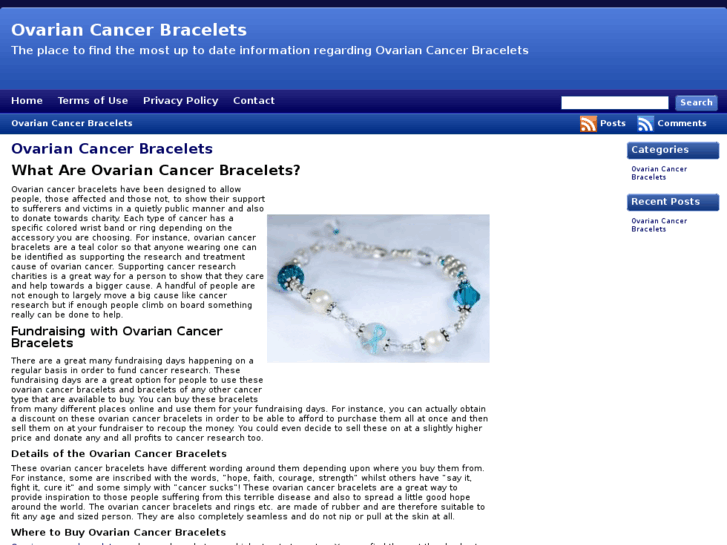 www.ovariancancerbracelets.org