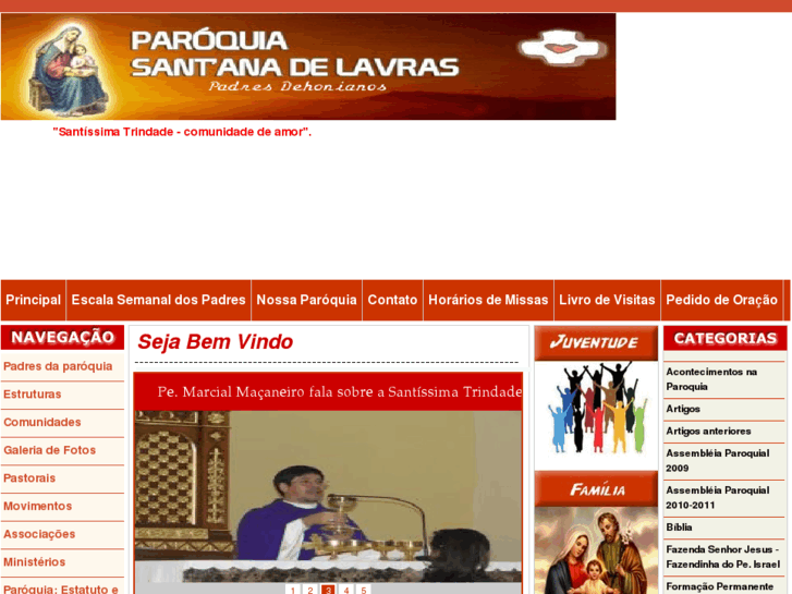 www.paroquiasantanadelavras.com.br