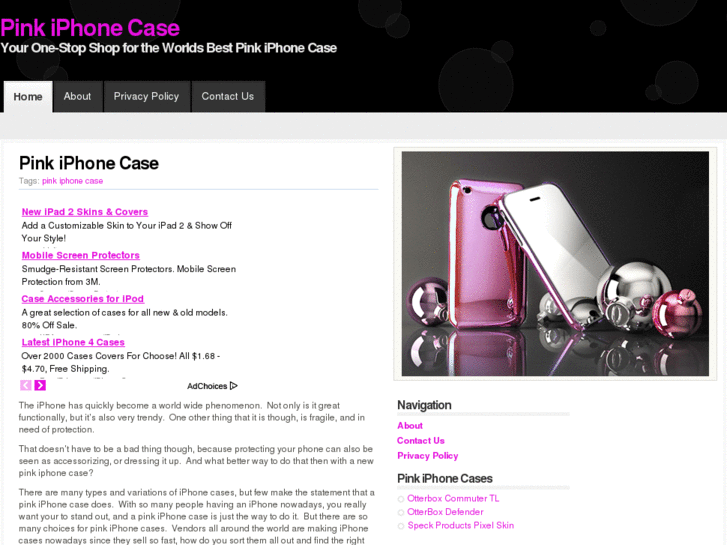 www.pinkiphonecase.org