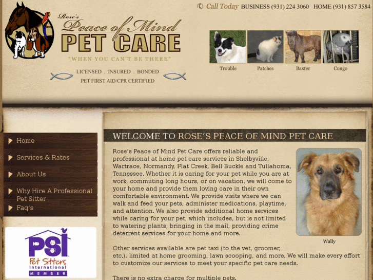 www.rosespeaceofmindpetcare.com