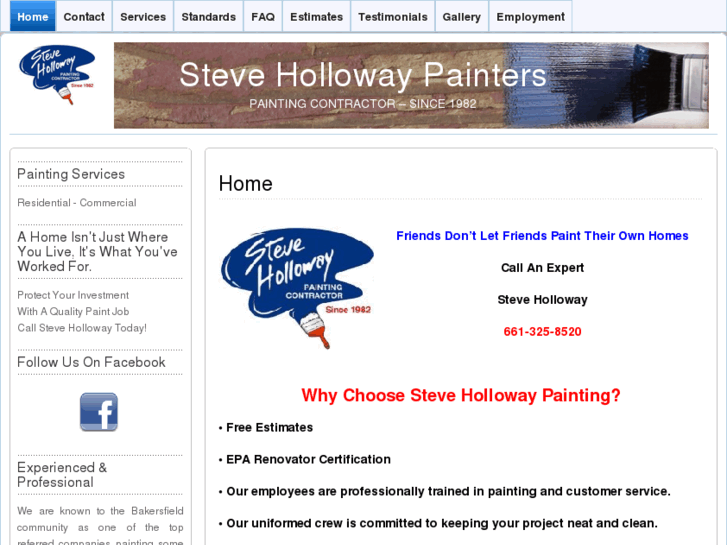 www.stevehollowaypainters.com