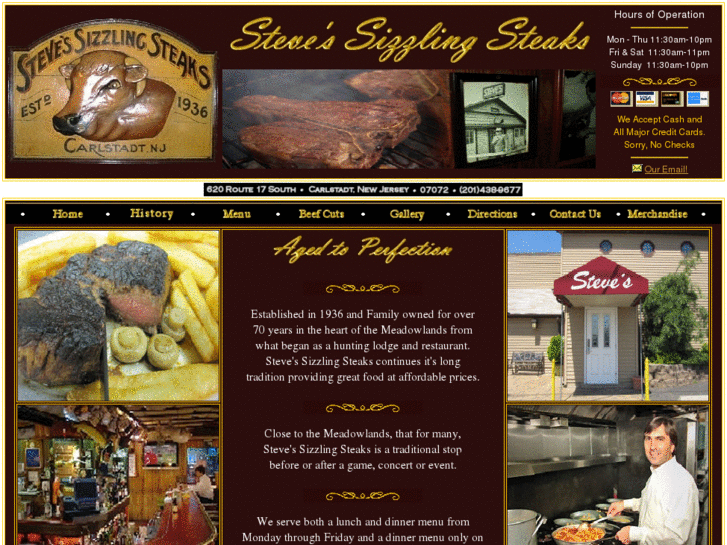 www.stevessizzlingsteaks.com