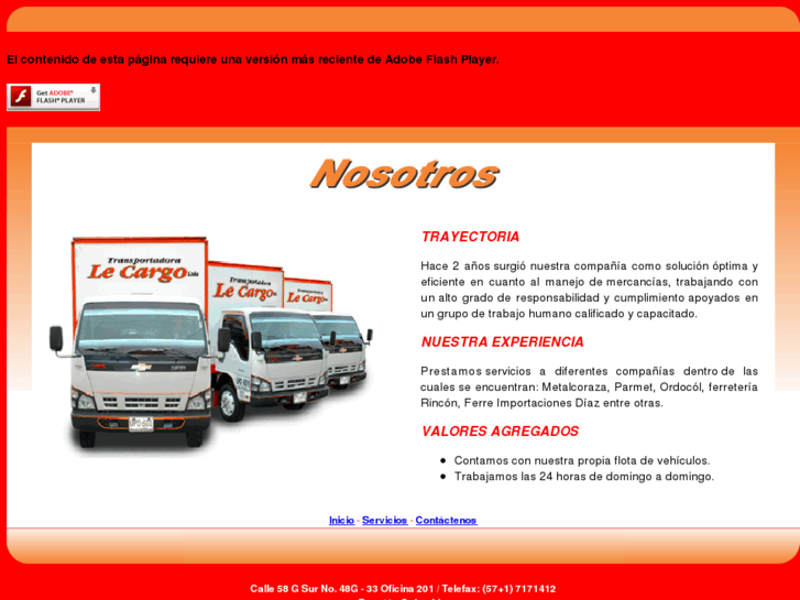 www.transportadoralecargo.com