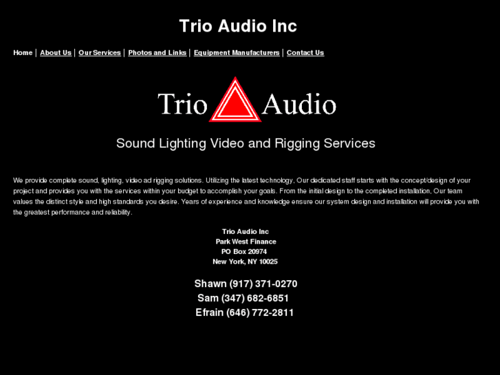 www.trioaudio.com