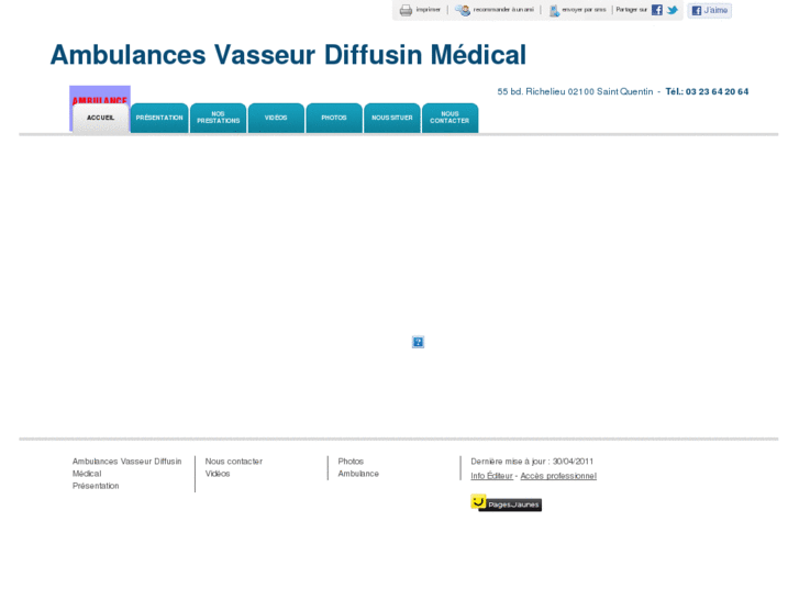 www.vasseur-ambulances.com