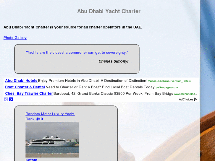 www.abudhabiyachtcharter.com