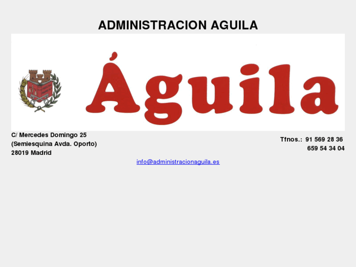 www.administracionaguila.es