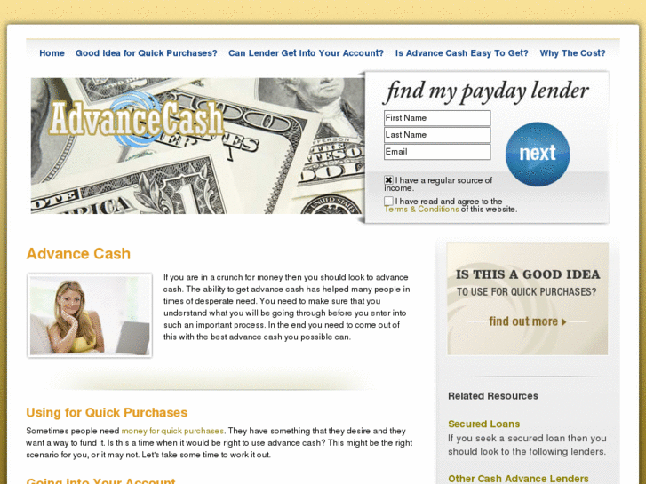 www.advancecashcenter.com