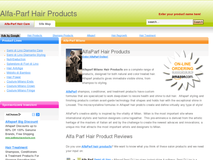 www.alfaparfhairproducts.com