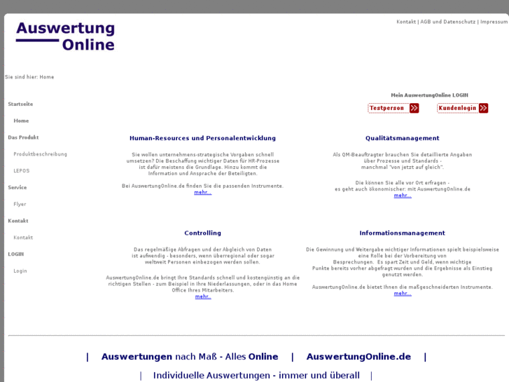 www.auswertungonline.de