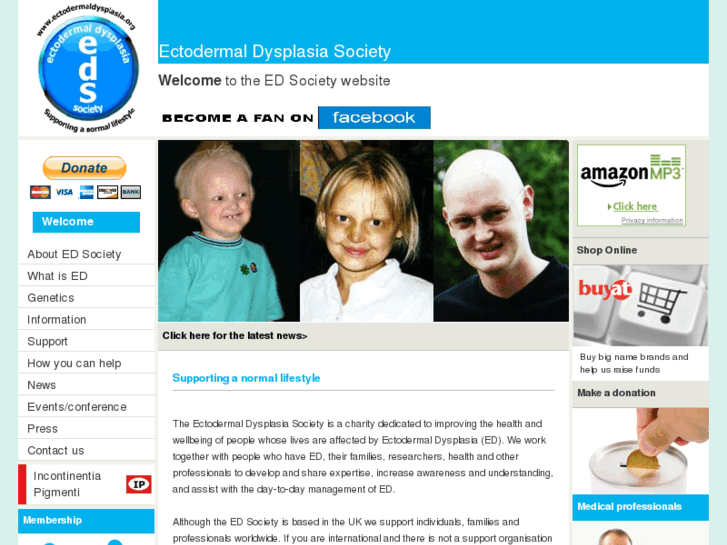 www.ectodermaldysplasia.org