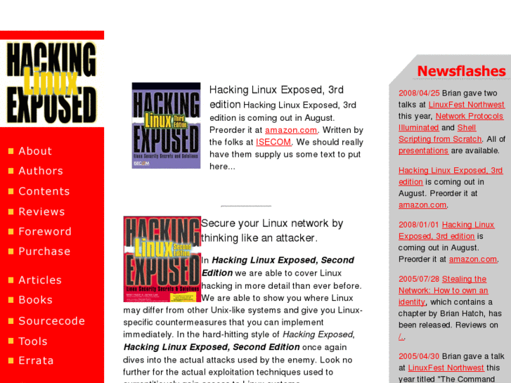 www.hackinglinuxexposed.com