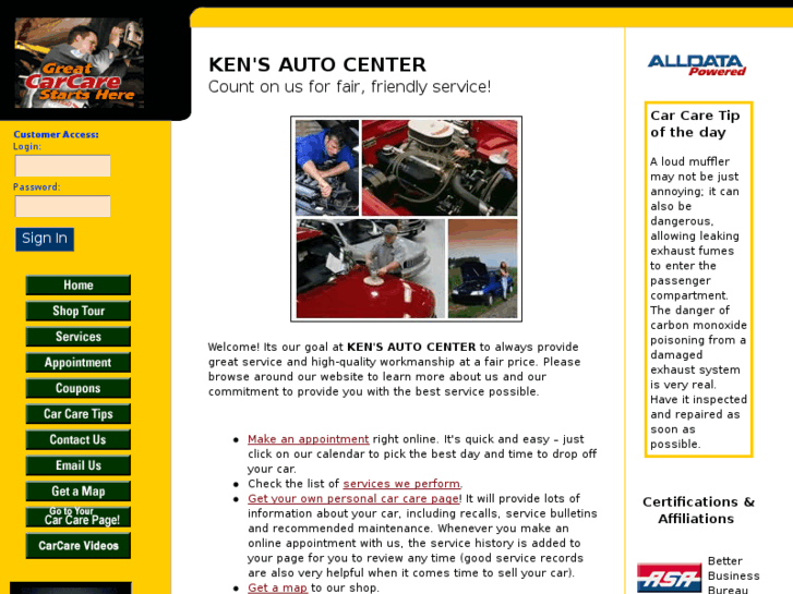 www.kensautocenter.com