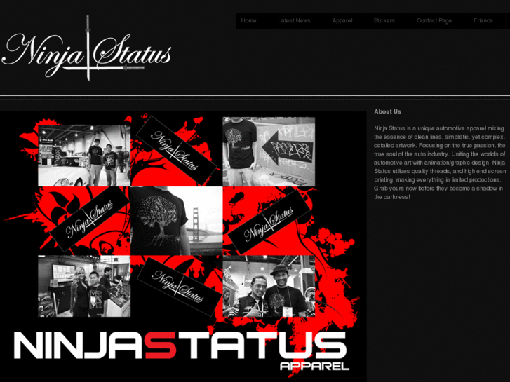 www.ninjastatusapparel.com