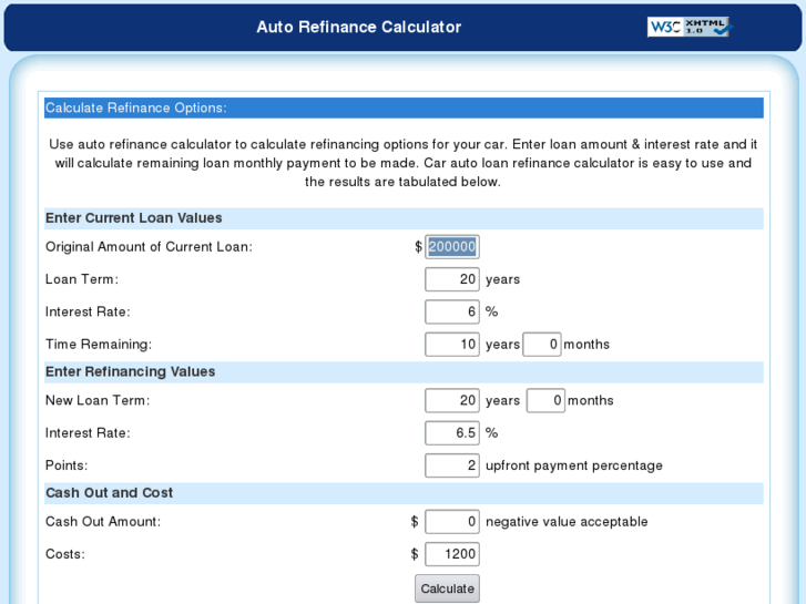 www.refinance-calculator.org