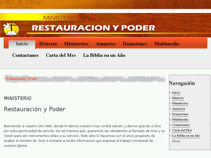www.restauracionypoder.org