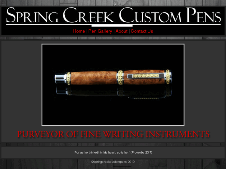 www.springcreekcustompens.com