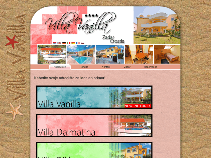 www.villavanilla-zadar.com