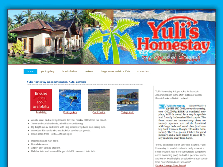 www.yulishomestay.com