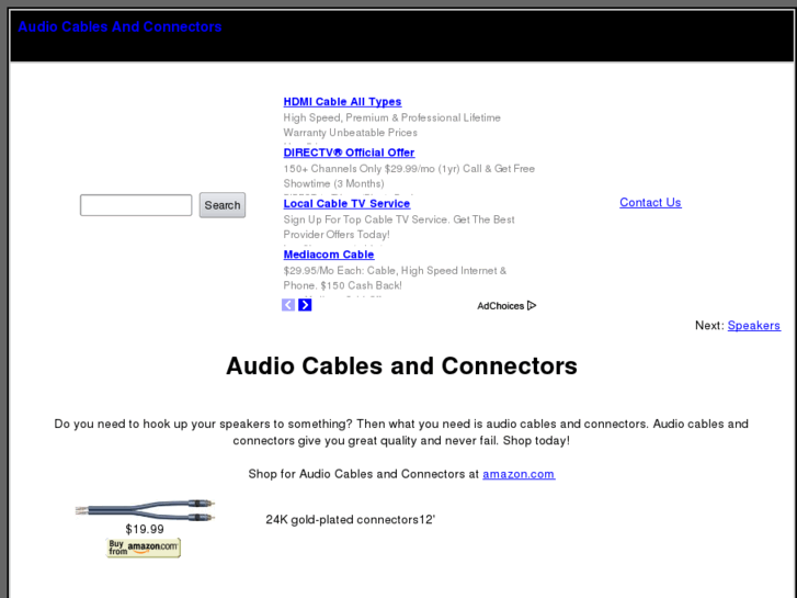 www.audiocablesandconnectors.com