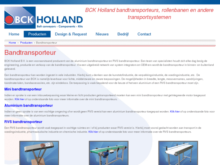 www.bandtransporteur.nl