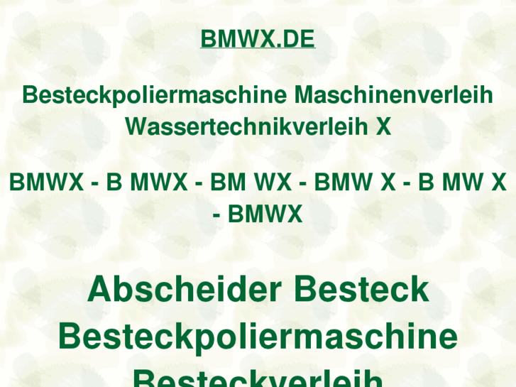 www.bmwx.de