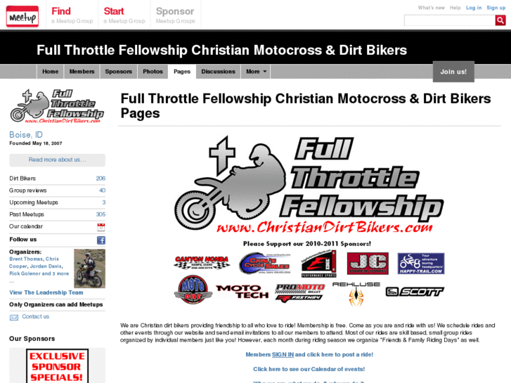 www.christiandirtbikers.com